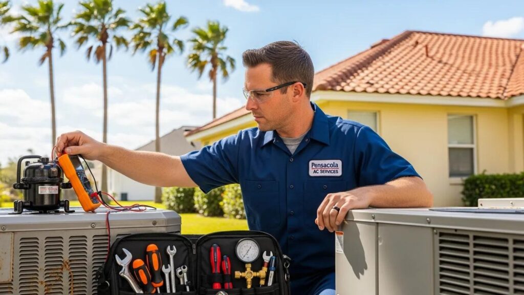 Common AC Repairs Needed in Pensacola, FL: Expert Guide to AC Compressor and Refrigerant Leak Services