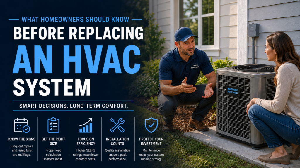 Replacing an HVAC System
